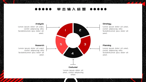 潮流工作汇报通用PPT模板