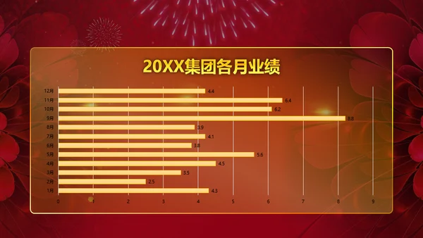 红色年会盛典颁奖典礼通用PPT模板