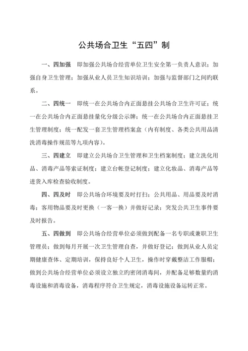 公共场所卫生管理新版制度范文.docx