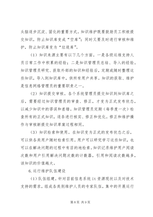 供电公司信息运维体系建设 (2).docx