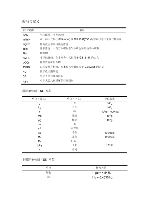 VOCs挥发性有机物减排专题方案模板.docx