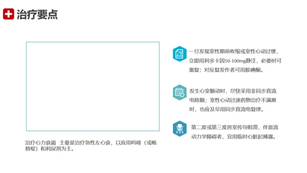 急性心梗术后护理查房通用PPT模板