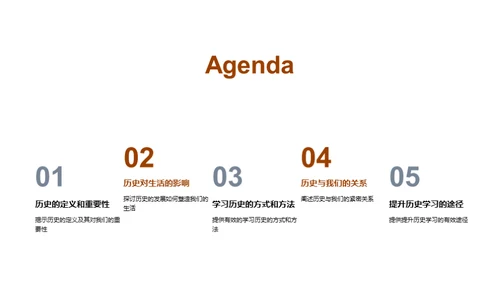 历史的探索与体验