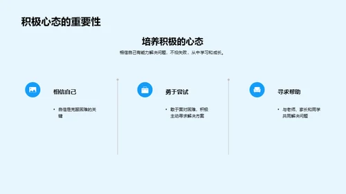 挑战学习难关