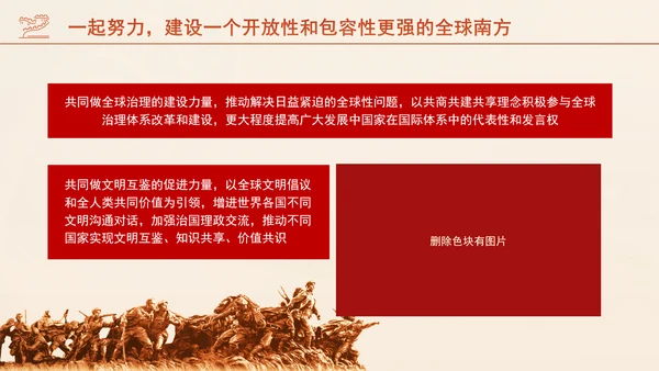 携手共建更加开放包容的全球南方专题党课PPT课件