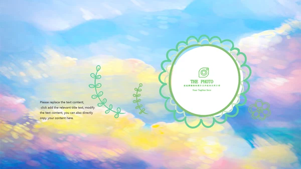 唯美清新毕业典礼毕业季毕业纪念册ppt模板
