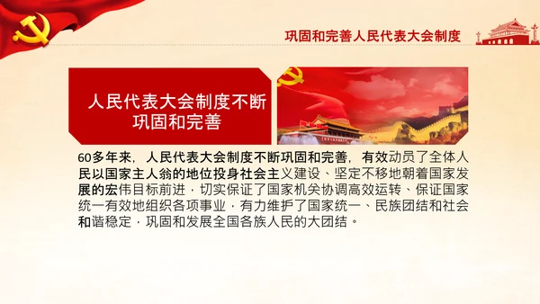 学习论中国共产党历史人民代表大会制度PPT