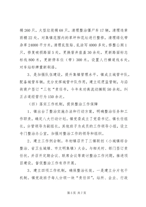 乡镇小城镇环境综合整治工作总结.docx