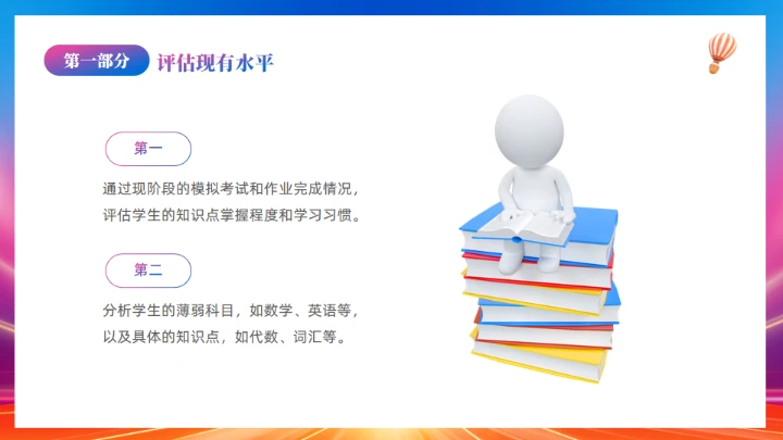 中考高考倒记时奋战百日班主任会议通用PPT模板