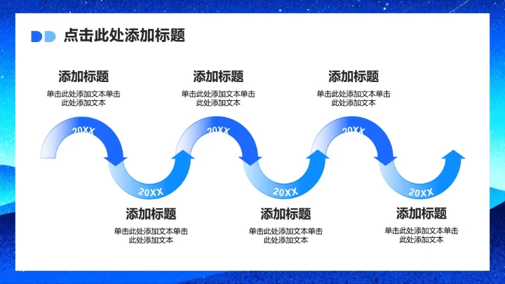 蓝色插画风大学生职业规划发展报告PPT模板