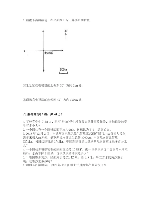 北京版小学六年级下册数学期末综合素养测试卷及完整答案一套.docx