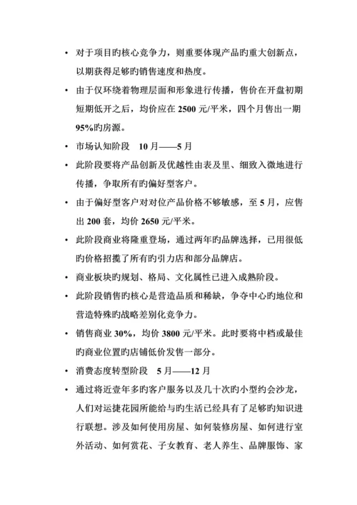 楼盘营销传播专题策划案.docx
