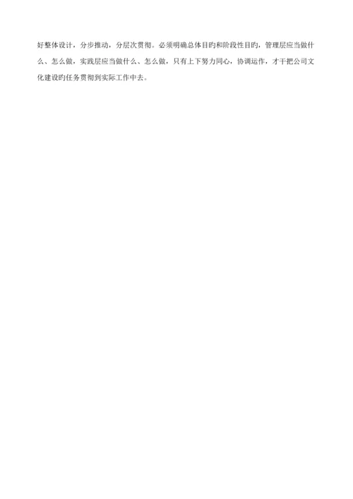 最新企业文化建设实施专题方案.docx