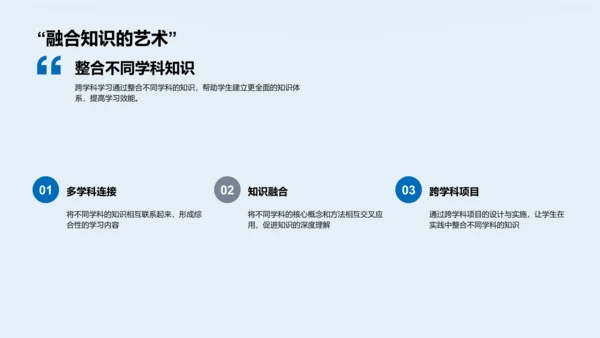 跨学科学习报告