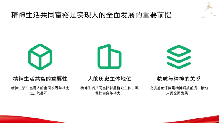 精神生活共同富裕的价值意蕴ppt课件