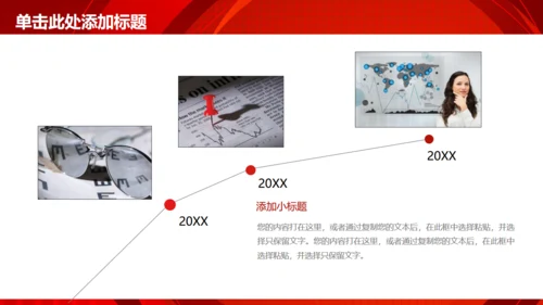 商务简约述职报告工作总结通用PPT