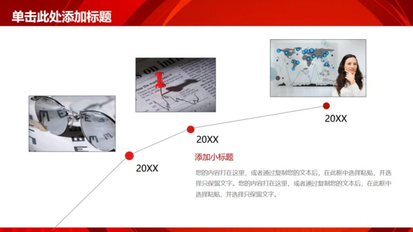 商务简约述职报告工作总结通用PPT
