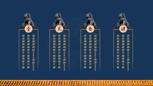 北京故宫博物院经典中国风通用PPT模板