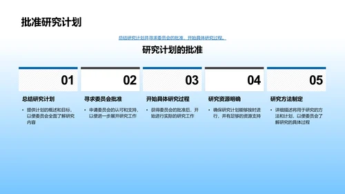 科研开题答辩指南PPT模板