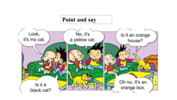 外研版（一起）一上Module 7 Unit 2 It's a yellow cat 同步备课课件