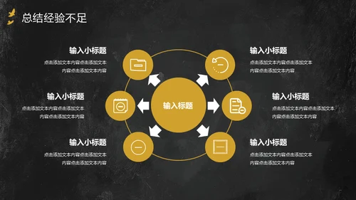 中国风年中工作总结通用PPT模板