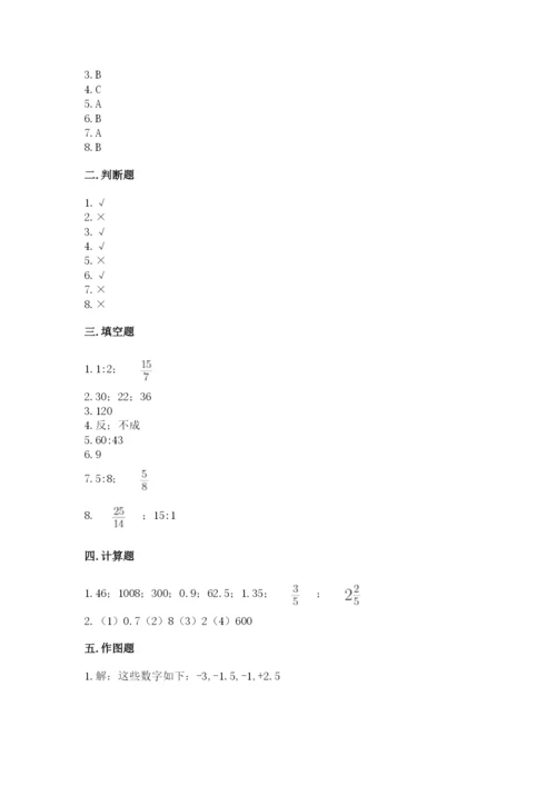 小升初数学期末测试卷有完整答案.docx