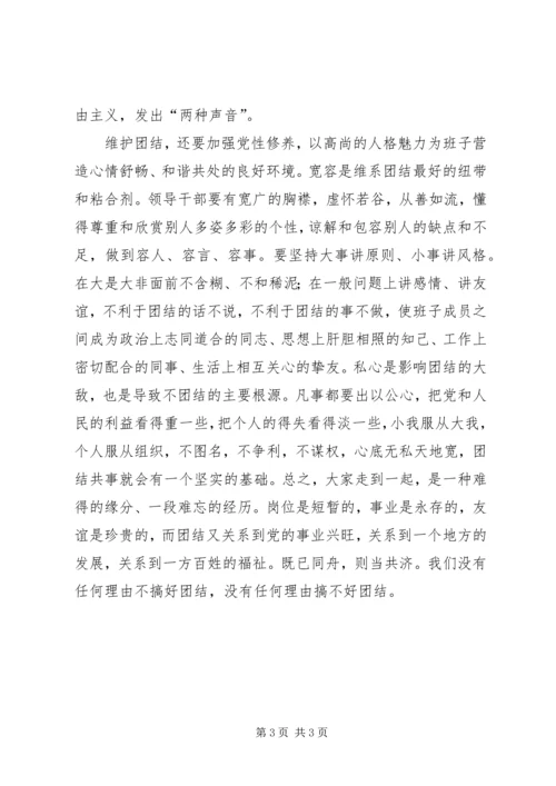 关于讲团结的演讲稿：团结就是力量 (3).docx