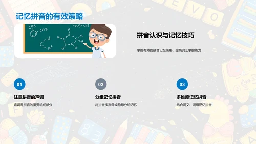 拼音学习技巧讲解PPT模板