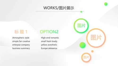 时尚简约大气公司产品介绍宣传PPT