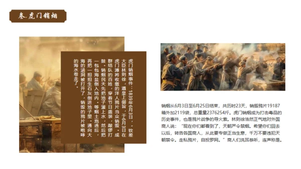 民族英雄禁毒先驱林则徐介绍通用PPT模板