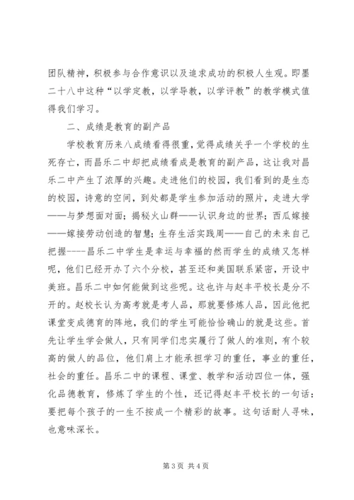二十八中学习心得体会.docx