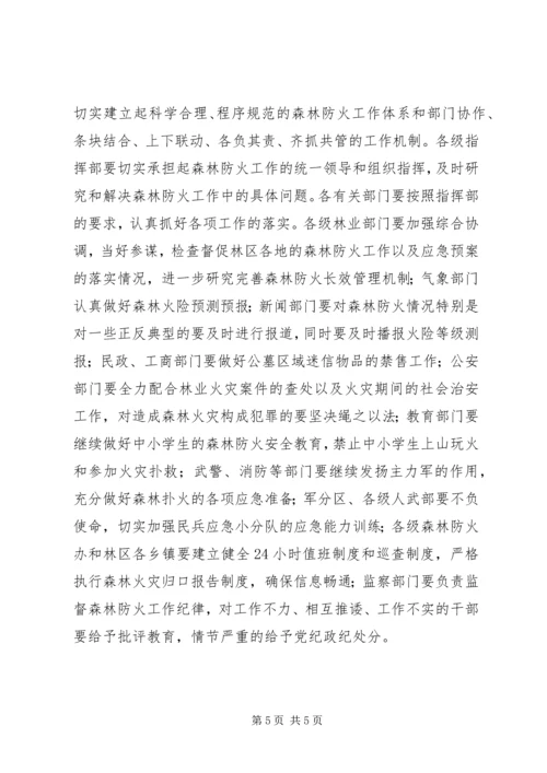 副市长在市森林防火指挥部成员扩大会议上的讲话.docx