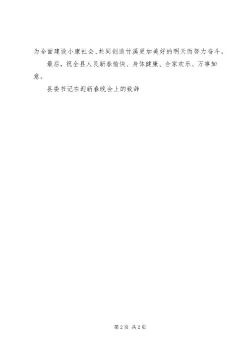 县委书记在迎新春晚会上的致辞 (5).docx