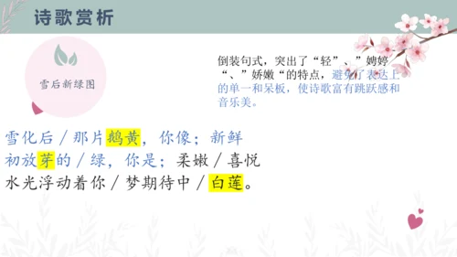 5 你是人间的四月天 课件