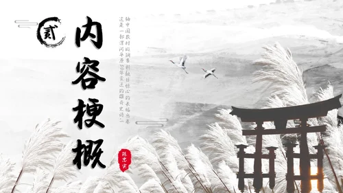 白鹿原读书分享简约陈忠实黑白灰笔刷
