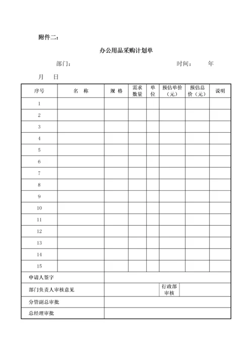 005办公用品管理制度.docx