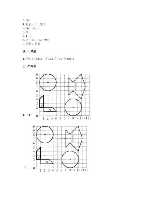 小学六年级上册数学期末测试卷含完整答案【考点梳理】.docx