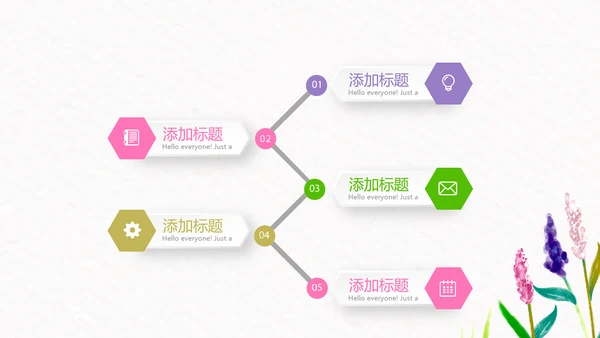 水彩风幼儿园教育心得体会工作总结汇报动态PPT模板