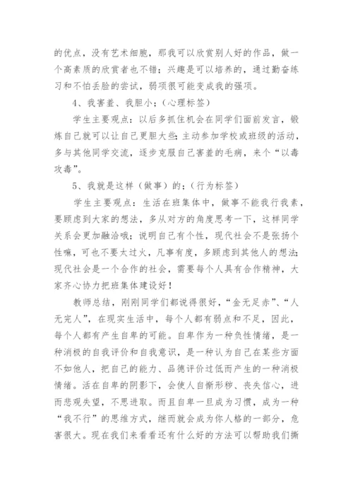 认识自我主题班会教案_3.docx