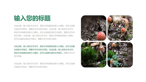 绿色插画风教育教学PPT模板