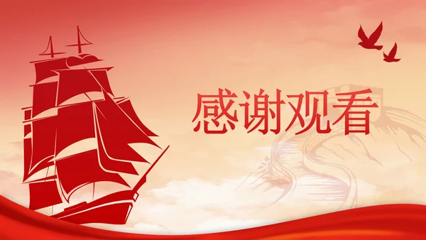 红船依旧初心不变PPT模板