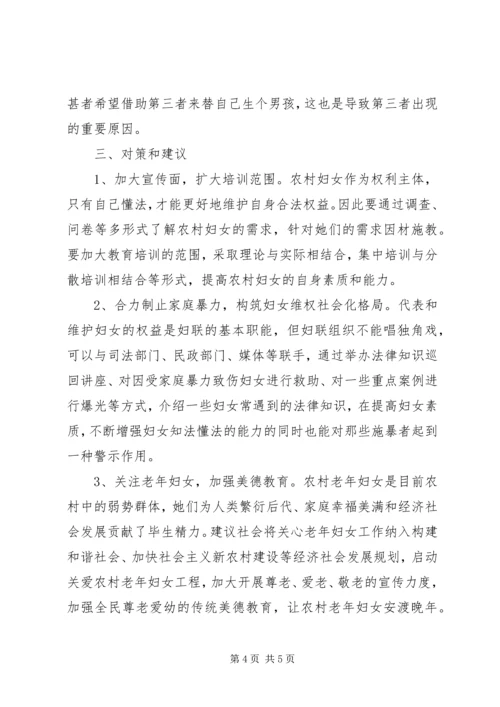 妇女权益保障调研报告 (2).docx