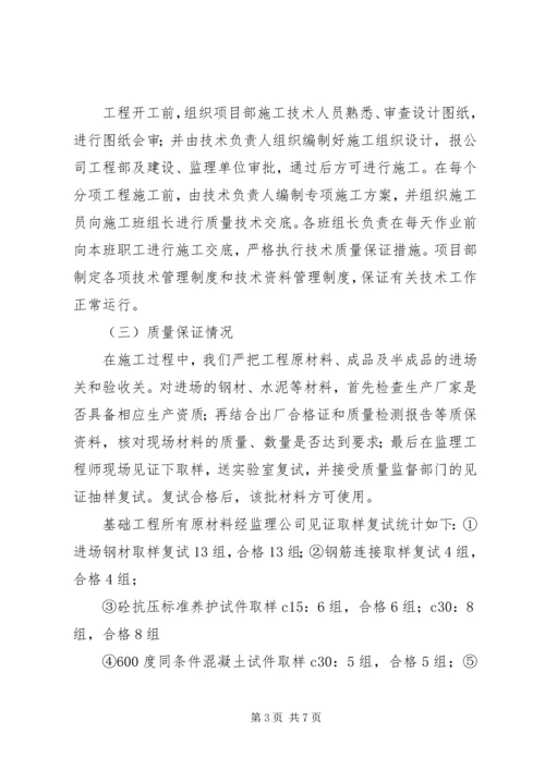 基础验收自评报告 (2).docx