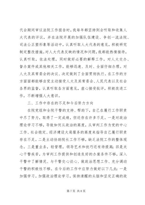 人民法院副院长述职报告.docx