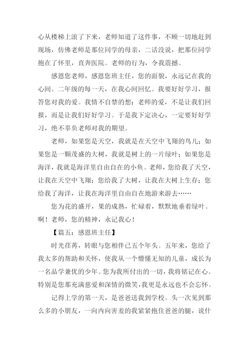 感恩班主任作文.docx