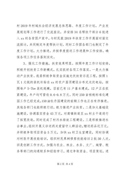 双包双促精准扶贫工作情况汇报 (2).docx