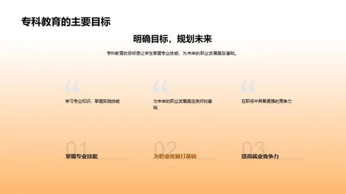 专科学习探索之旅