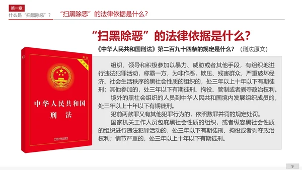 扫黑除恶专项斗争应知应会PPT课件