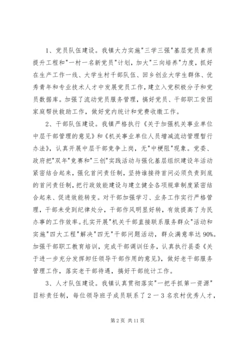 乡镇年度党的建设工作总结.docx