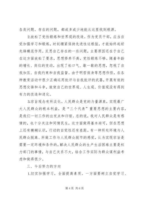 新任办公室副主任党性分析报告.docx